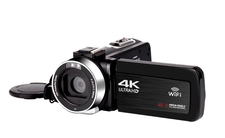 Touch screen 4K video camera