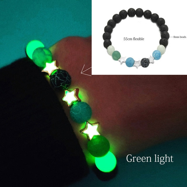 Glow in the Dark Charm Bracelets