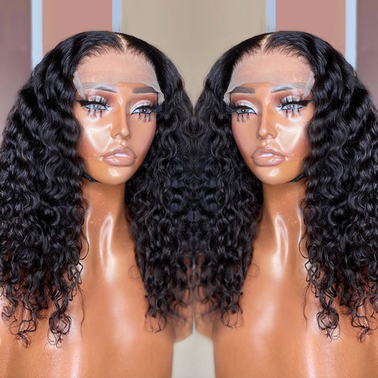 Wave Transparent Frontal Lace Wigs 'Human Hair'