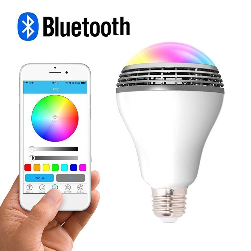 Creatieve Home LED Smart Bluetooth-luidspreker E27-lamp