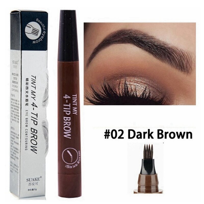 Waterproof Natural Eyebrow Pencil 3D 5 Color