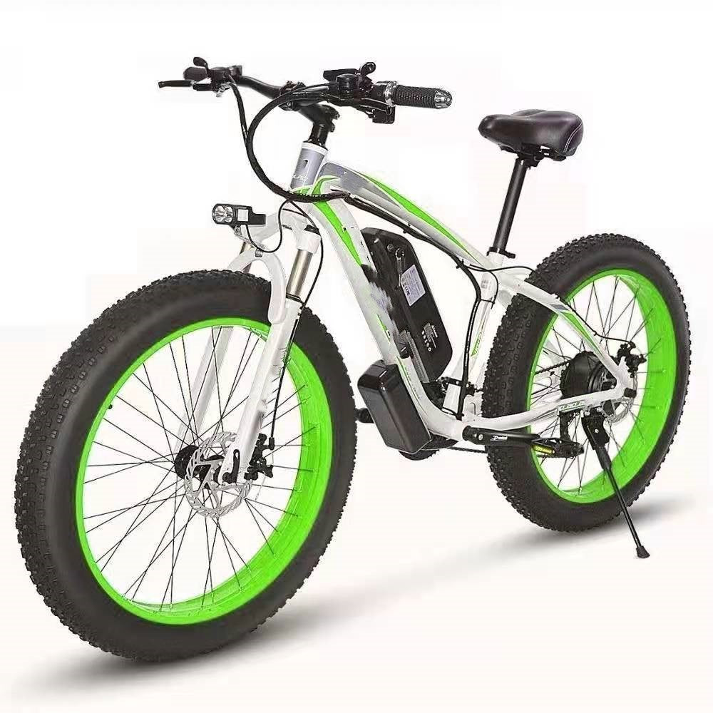 Electric Lithium Tram Snow Mountain Bike 21 Speed