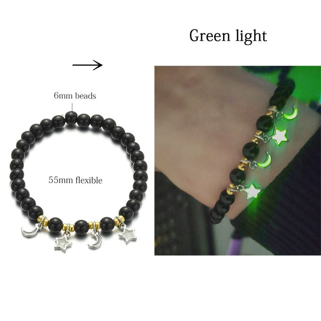 Glow in the Dark Charm Bracelets