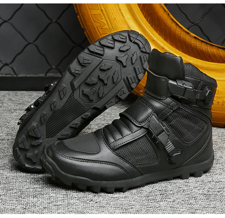 Male Knight Four Seasons Motorcycle Boots