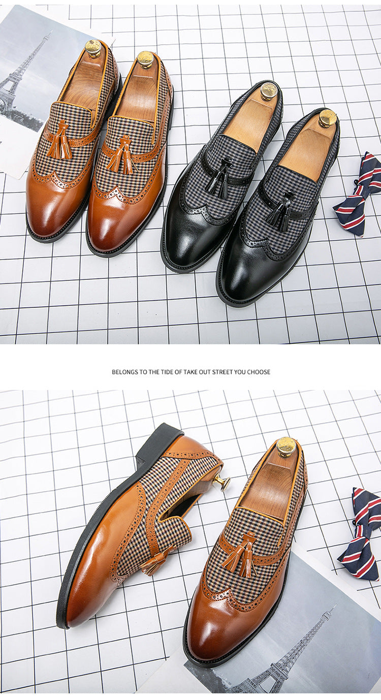 British-style Business Leather Shoes