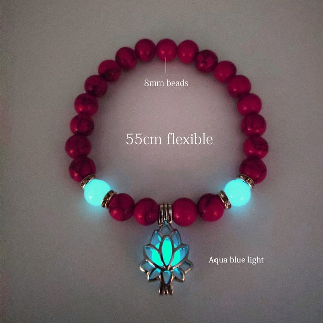 Glow in the Dark Charm Bracelets