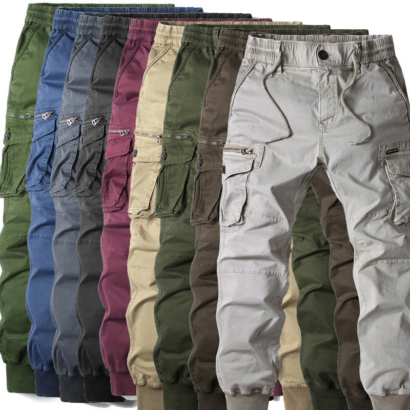 Multicolor Casual Trousers