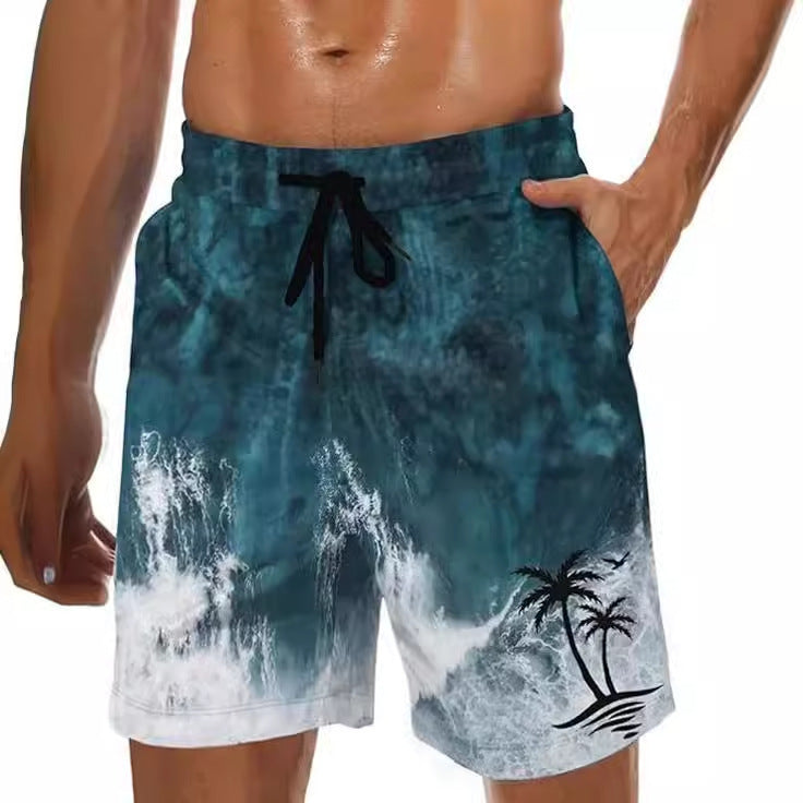 Hawaiian Series 3D Printed Shorts