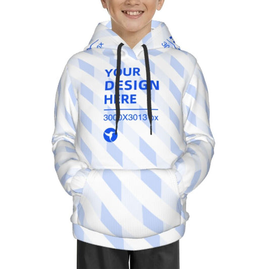 School Home Youth Hooded Long-sleeve Sweater