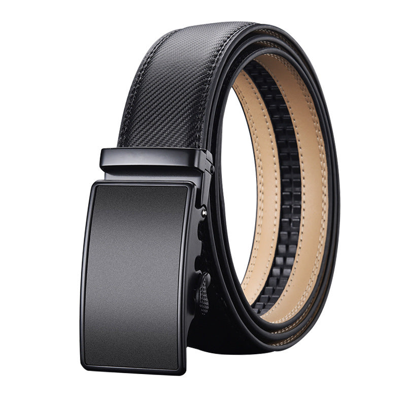 Two-layer Cowhide Comfort Click Belt