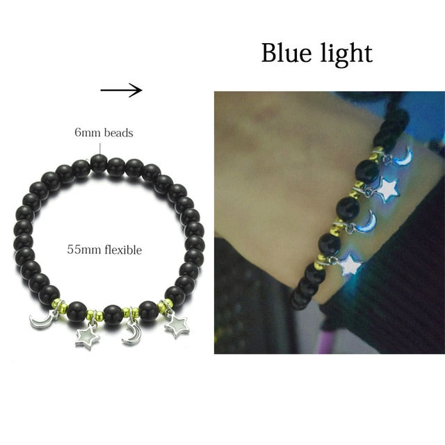 Glow in the Dark Charm Bracelets