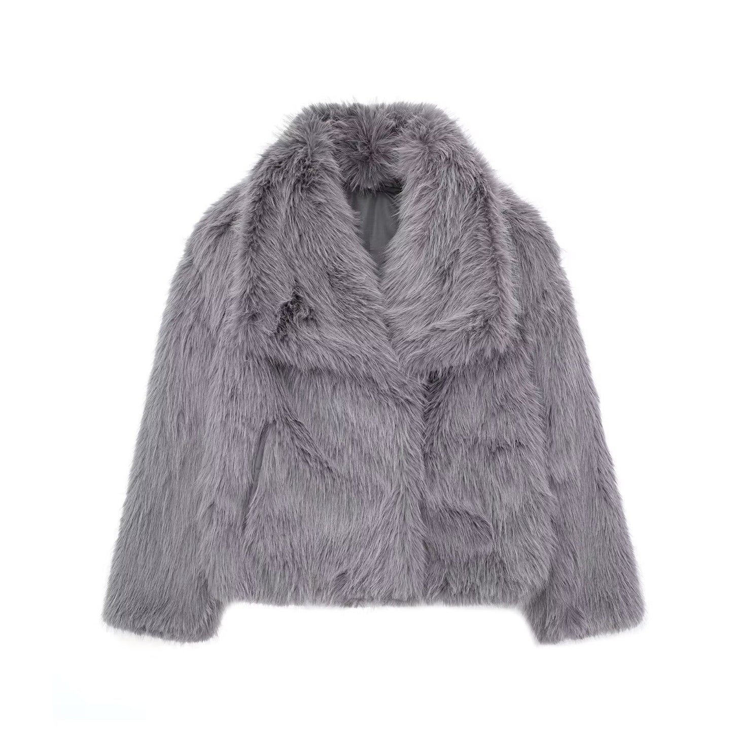 Plush Fur Coat