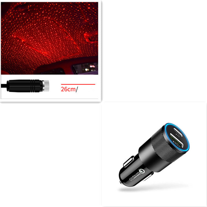 Star Light Projector Feestverlichting USB LED