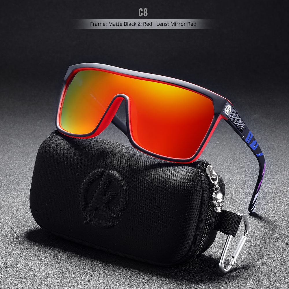 Large Frame Bicycle Polarized Sunglasses