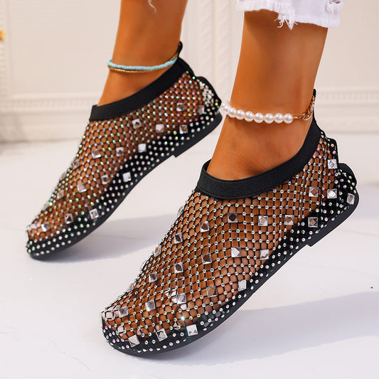 Mesh Flat Rhinestone