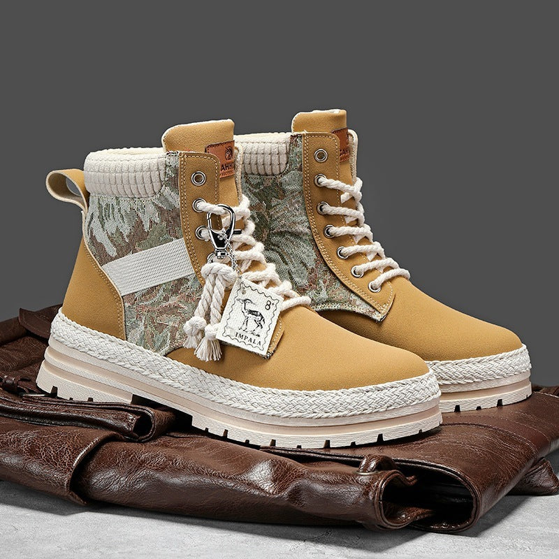 High-top British Style Boots