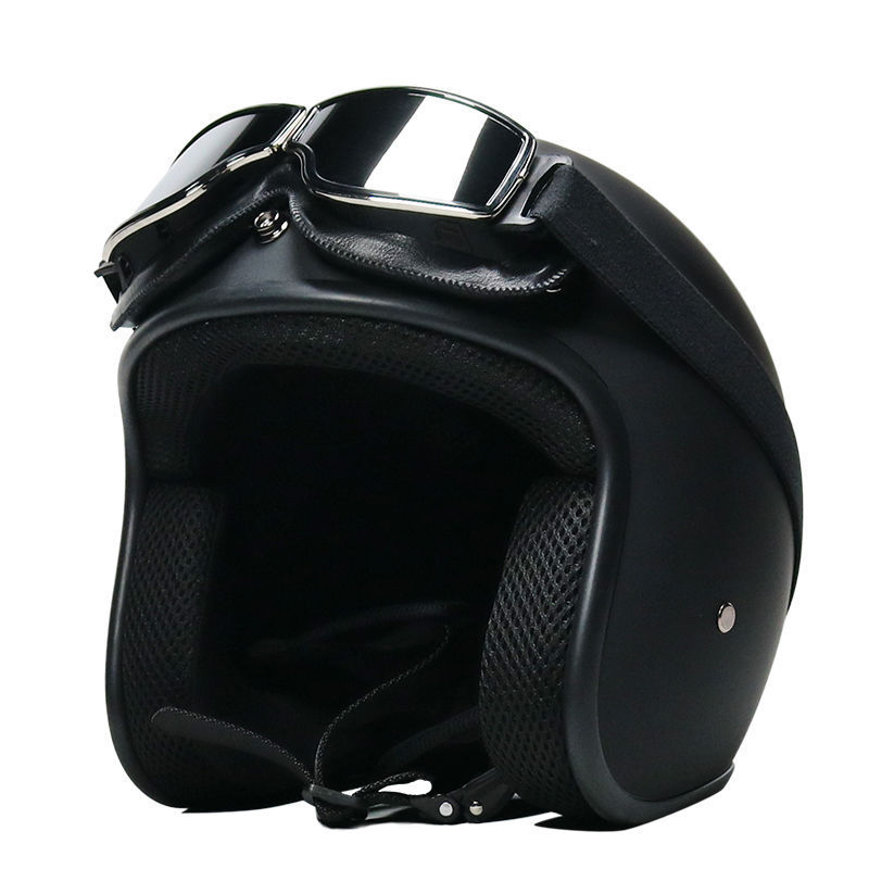 Retro Motorcycle Helmet Male Motorcycle