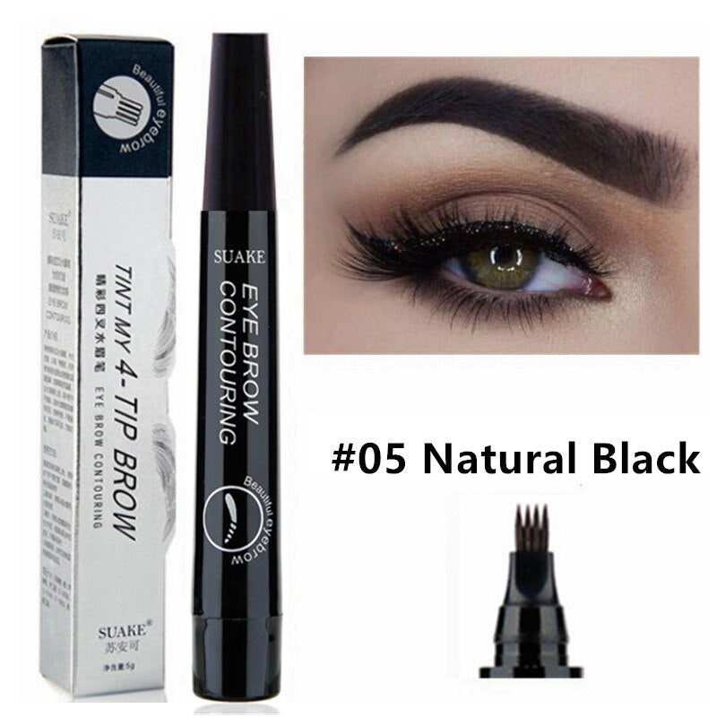 Waterproof Natural Eyebrow Pencil 3D 5 Color