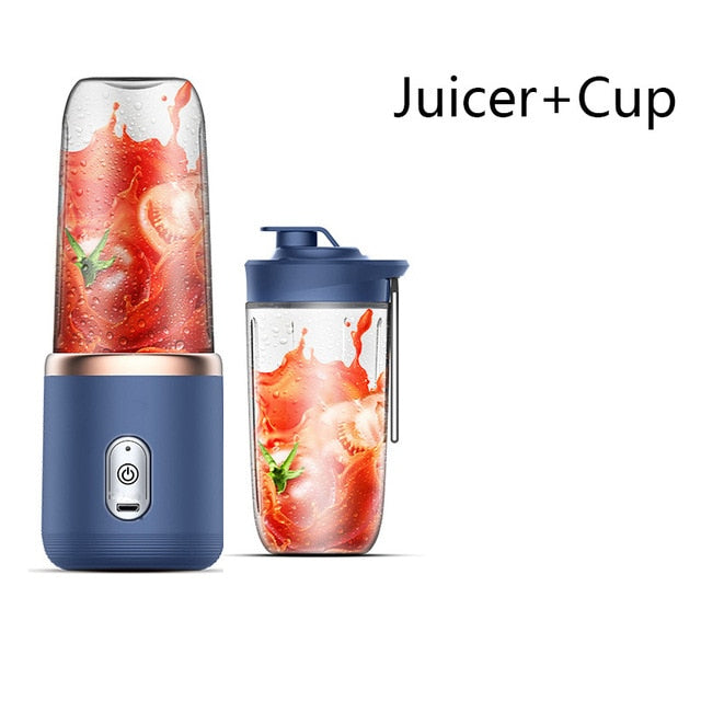 Portable Juicer Cup 6 Blades