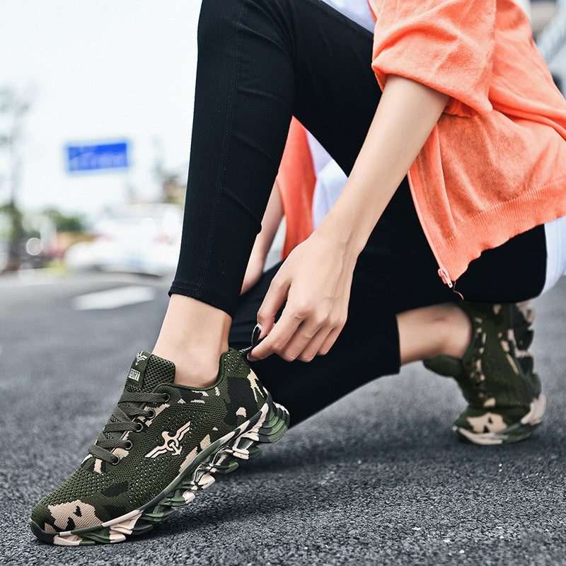 Casual camouflageschoenen