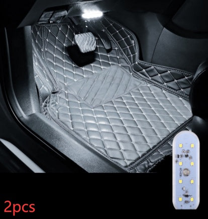 Touch-sensitive Usb Charging Atmosphere Lamp In Car