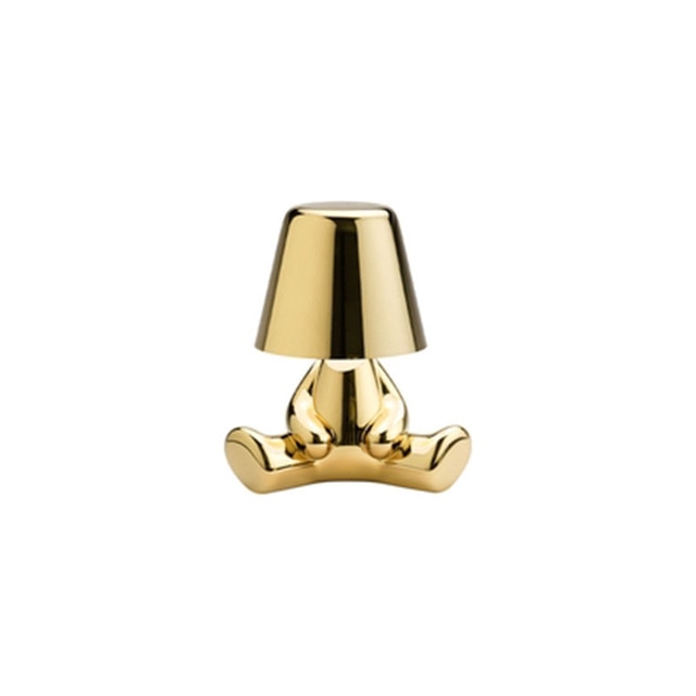 Lampe de table LED Italie Little Golden Man