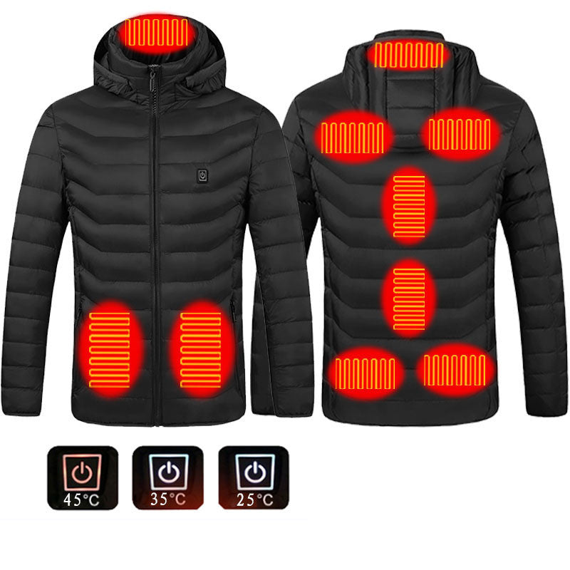 New Heated Jacket Coat USB