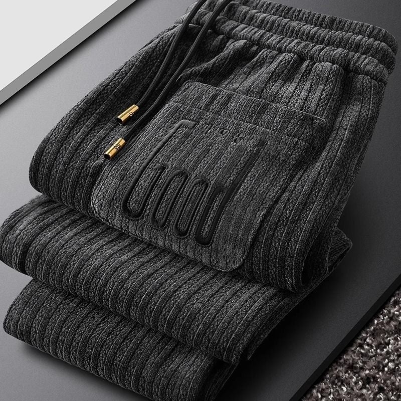 Corduroy Autumn And Winter Chenille Sweatpants