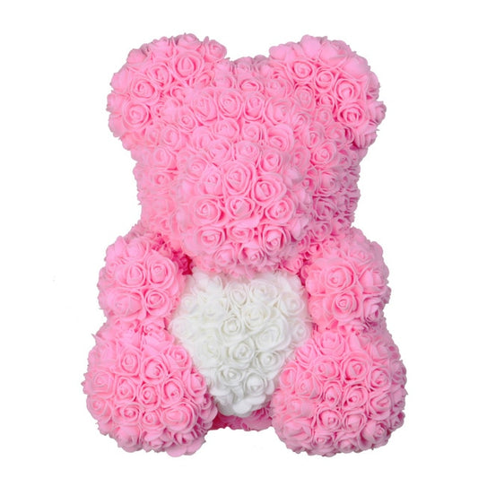 Roze teddybeer