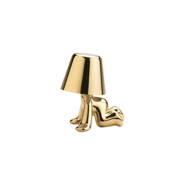 Lampe de table LED Italie Little Golden Man