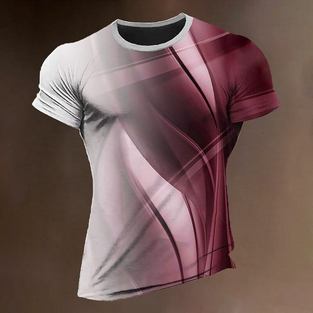 Zomer Snel drogend materiaal Sport T-shirt Outdoor Running T-shirt Heren