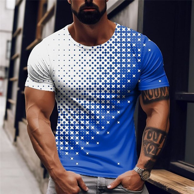 Zomer Snel drogend materiaal Sport T-shirt Outdoor Running T-shirt Heren