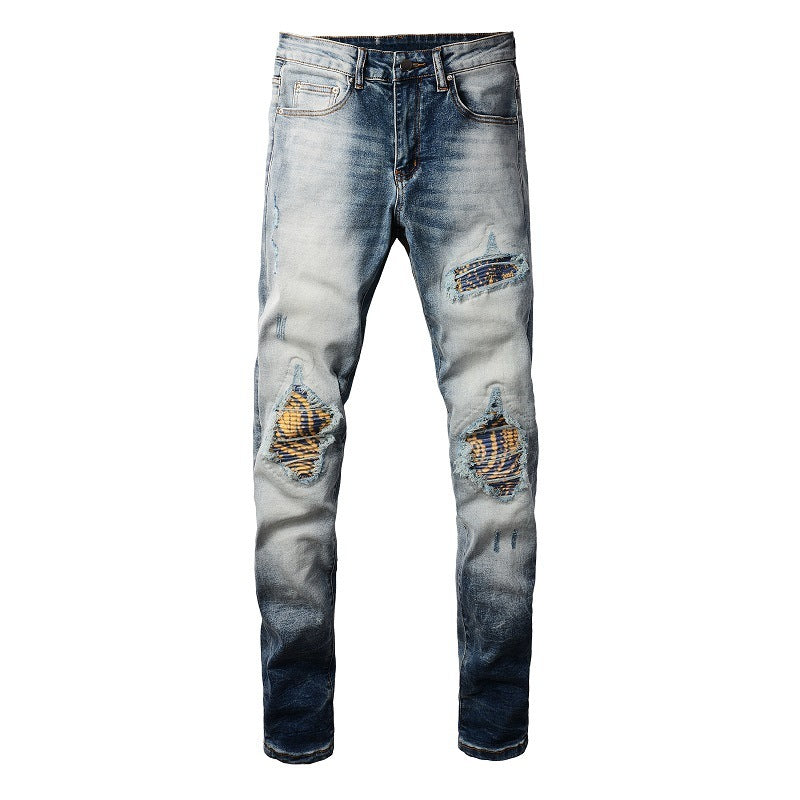 New American Retro Jeans Trendy Men