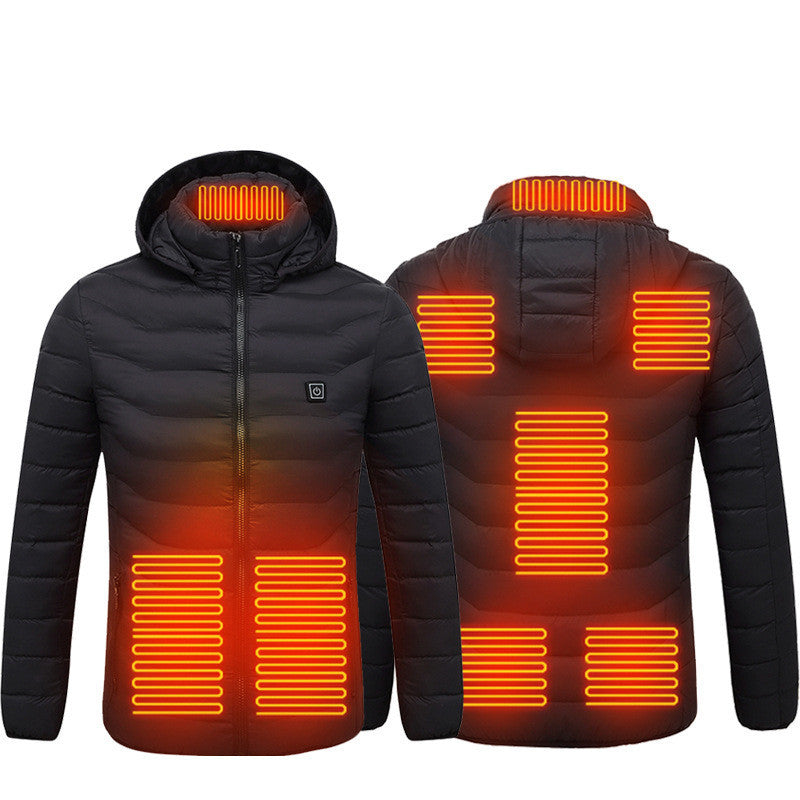 New Heated Jacket Coat USB