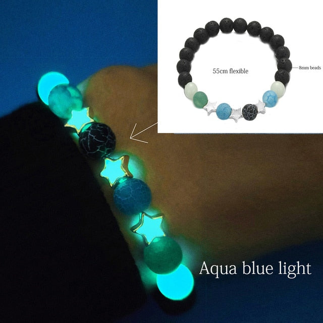 Glow in the Dark Charm Bracelets