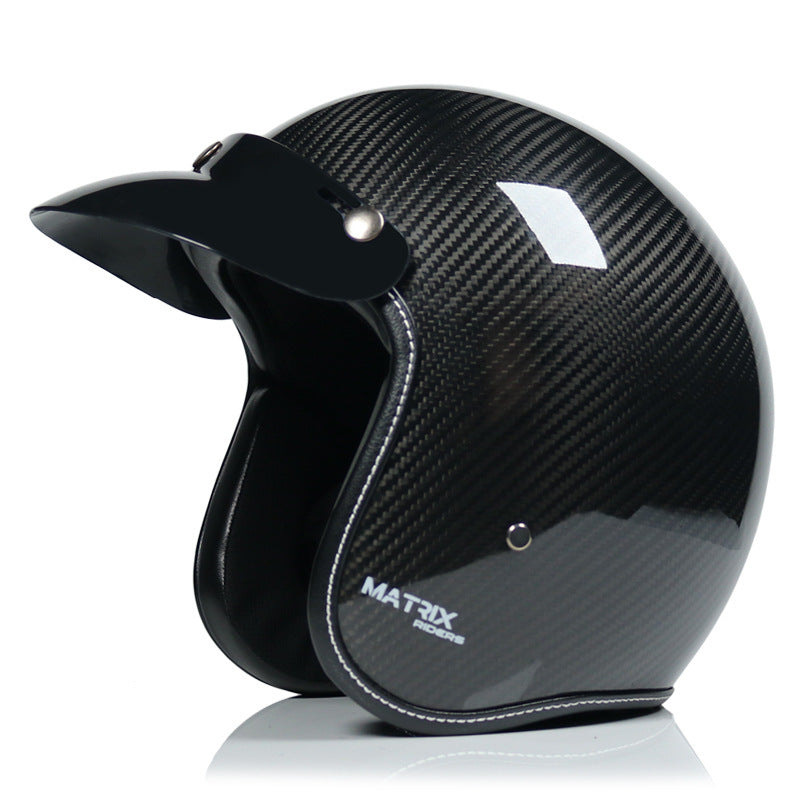 Retro Motorcycle Helmet Male Motorcycle