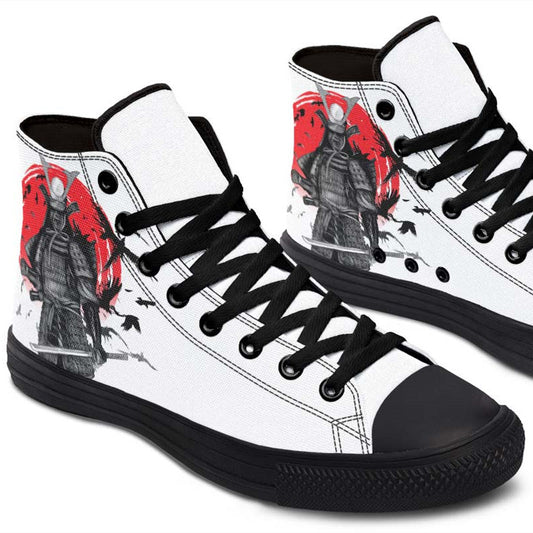 trendy kleurenprint high-top