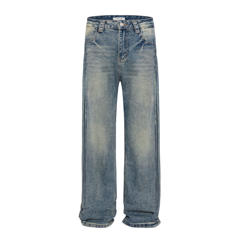 Gewassen witte jeans