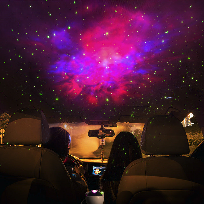 Creatieve Astronaut Galaxy Sterrenhemel Projector Nachtlampje USB Sfeer Slaapkamer Tafellamp