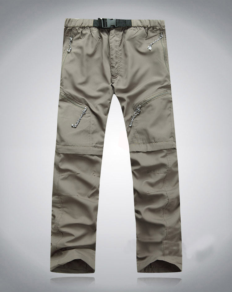 Outdoor Quick Dry Removable Pants