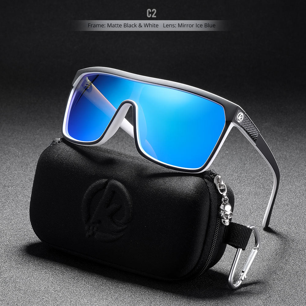 Large Frame Bicycle Polarized Sunglasses