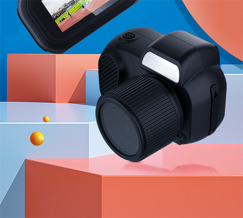 Retro Mini Camera With Screen 1080p HD