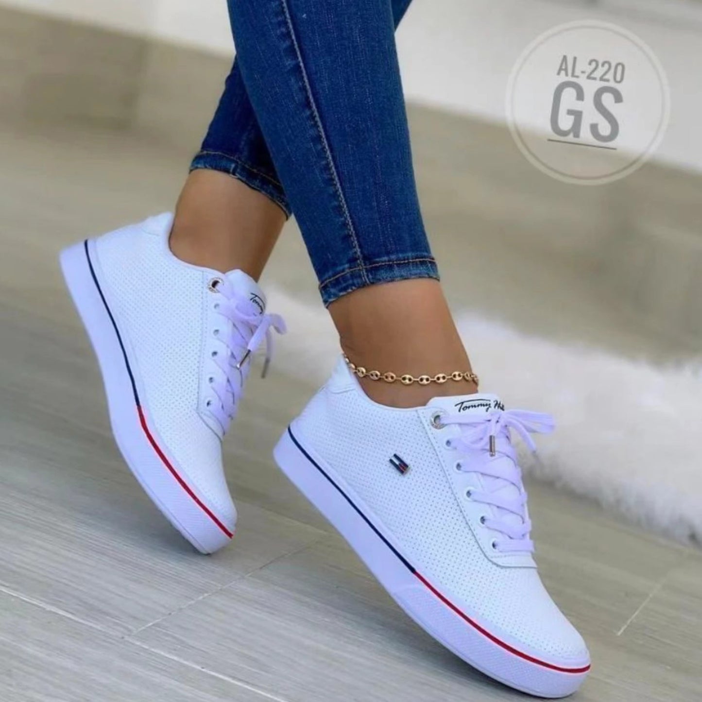 Lace Up Casual Flat Shoes