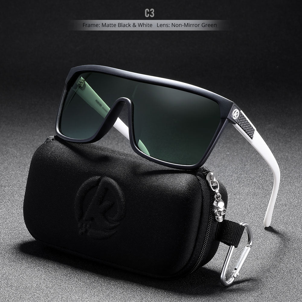 Large Frame Bicycle Polarized Sunglasses