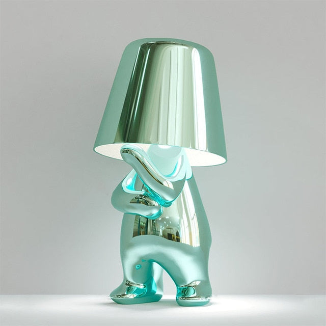 Lampe de table LED Italie Little Golden Man