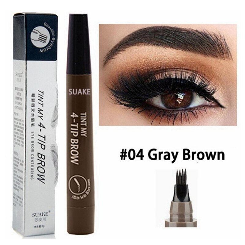 Waterproof Natural Eyebrow Pencil 3D 5 Color