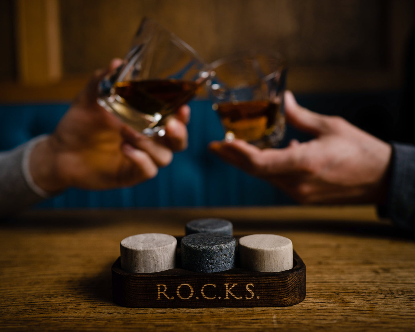 The Gentleman's Essentials - Whiskey Stones & Grooming Kit Gift Set