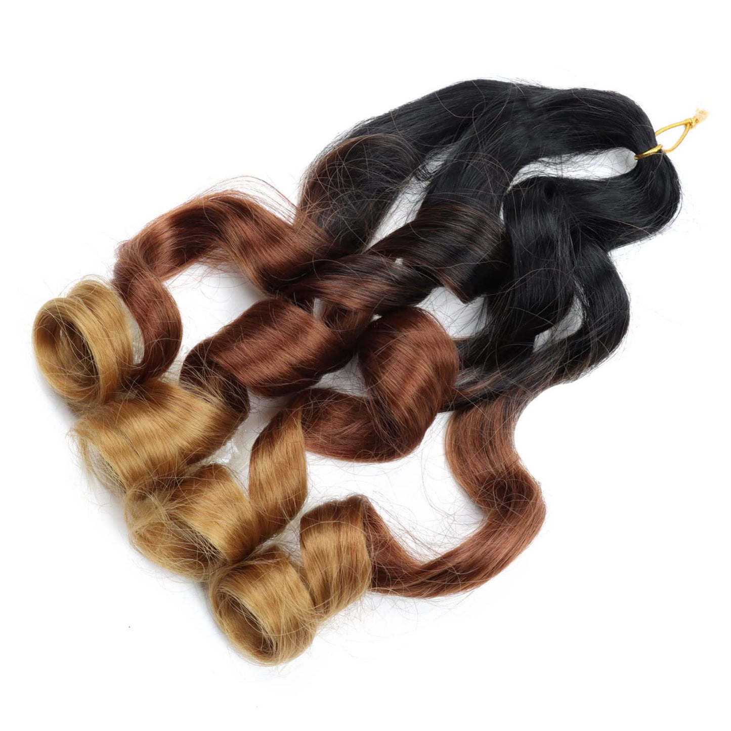 French Curl Vlechten Synthetisch Haar