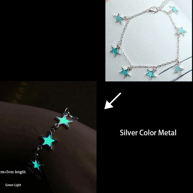 Glow in the Dark Charm Bracelets