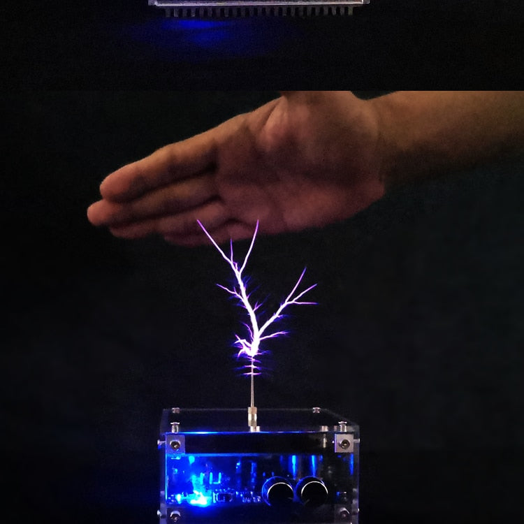 Tablet Bluetooth Muziek Tesla Coil Plasmaluidspreker